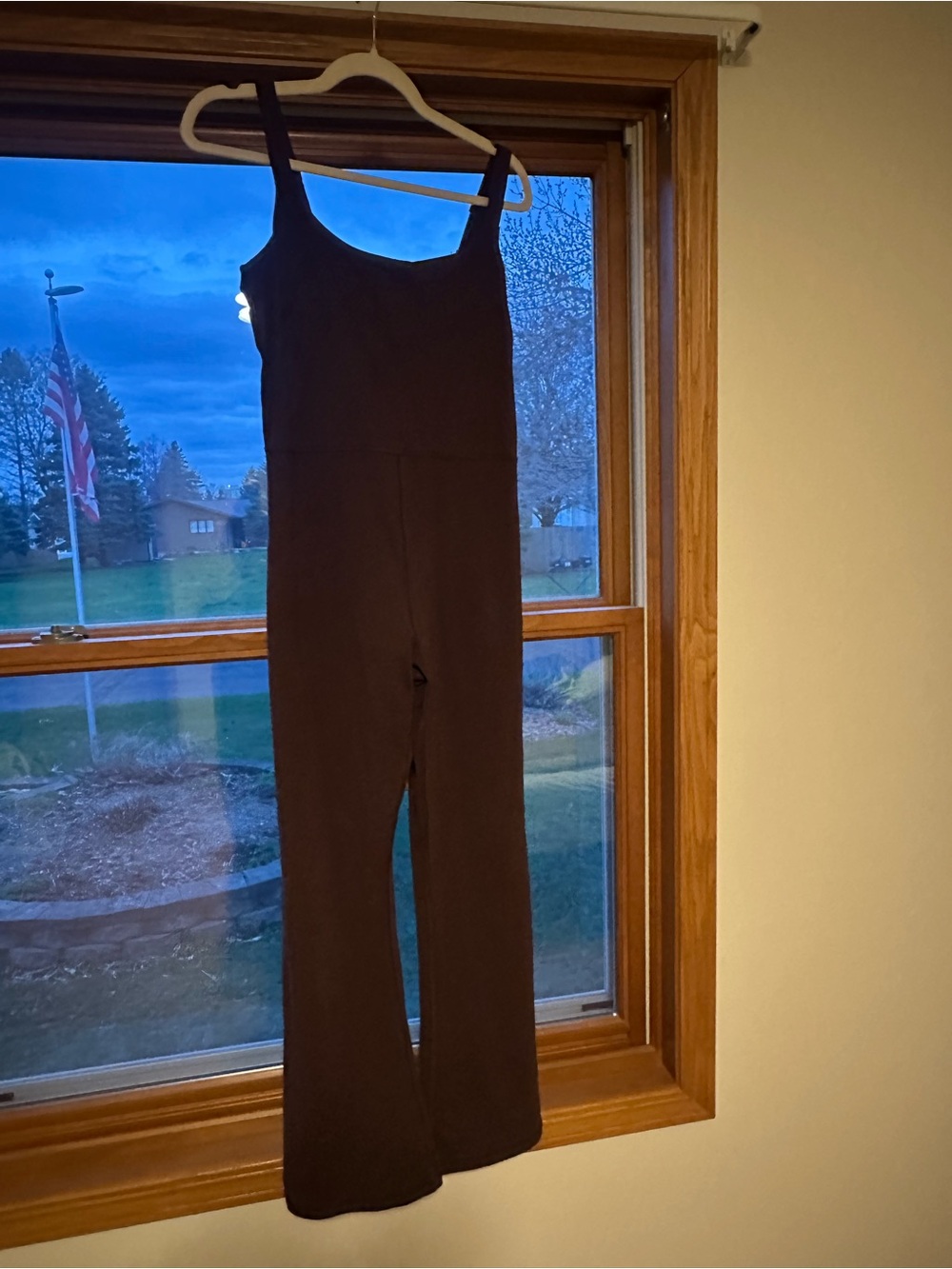 Offline by Aerie Women's Brown Flared Jumpsuit